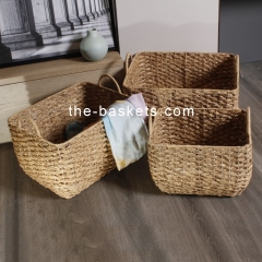 Water hyacinth basket