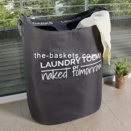Quick drop laundry hamper (Video)