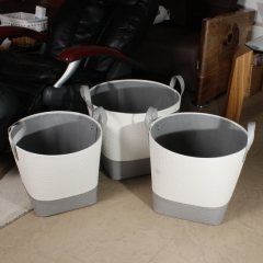 Fabric storage baskets