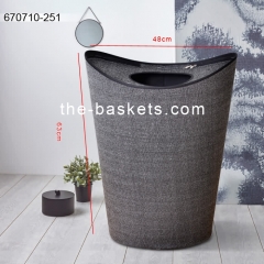 Quick drop laundry hamper