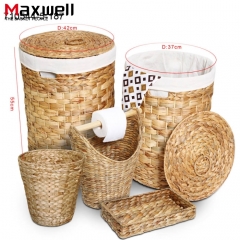 Water hyacinth laundry and storage