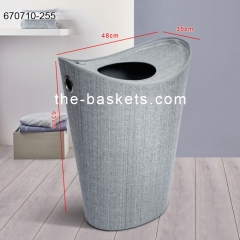 Quick drop laundry hamper