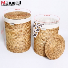 Water hyacinth laundry and storage