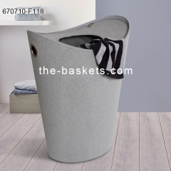 Quick drop laundry hamper