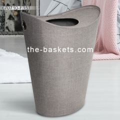 Quick drop laundry hamper