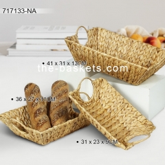 Water hyacinth storage basket