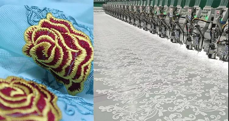 lace embroidery machine