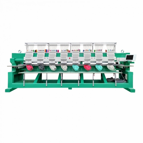 8 Heads Tubular Embroidery Machine