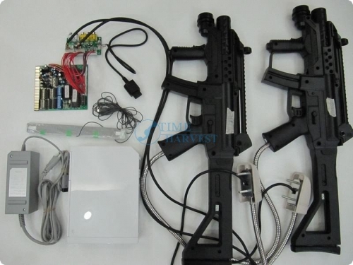 GHOST SQUAD Shooting Game Kit/Amusement Machine game/Simulator fire game/CGA monitor arcade cabinet