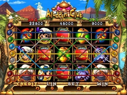Aladdin Club slot game board/casino PCB for slot arcade game cabinet/Coin operator machine/amusement cabniet