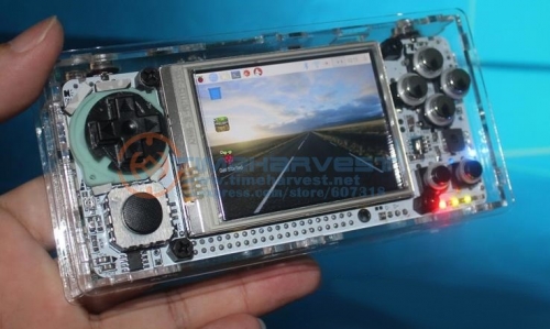 PiX Portbable Horizontal Ver. Pocket mini arcade game 2.8' HD LCD Raspberry Pi + 32G card it need booking &amp; available in 20 days
