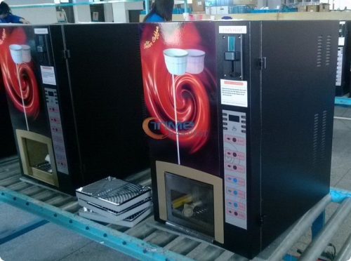 High Quality Coin operated coffee vending machine with multi coin accepter/Commercial Hot Drinks tea Coffe Vending Machine