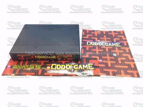 Free shipping New JAMMA arcade game board GOD OF GAMES 900 in 1 arcade game PCB multi fighting games multigame with VGA output