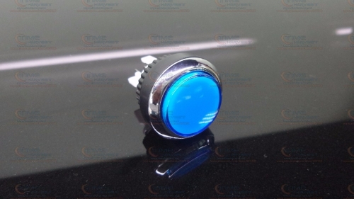 10pcs 32mm Illuminated Chrome Button with switch and led lam button casino game pushbutton for Arcade machine Slot Game Machine