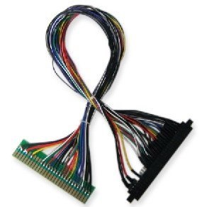 5 pcs 50cm Jamma harness extender/arcade accessories/extended wire/cable/parts for arcade game machine /Coin operator machine