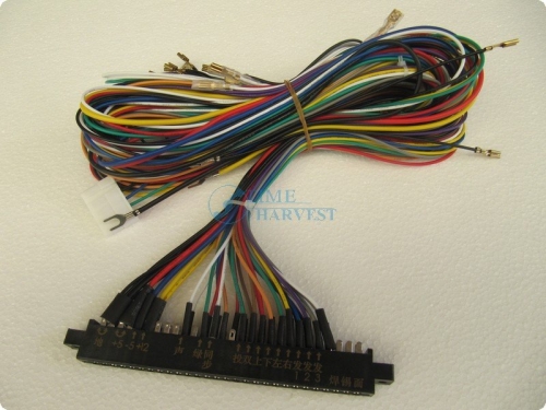 4pcs of Jamma Harness with -5V for Arcade Game Machine/28 Pin wires for arcade game machine