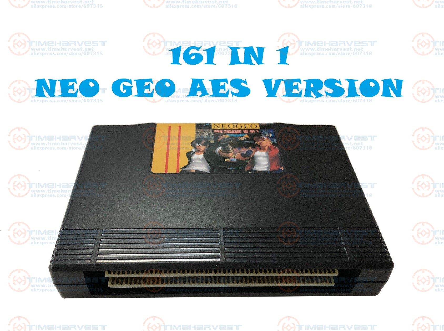 New Arrival Arcade Cassette 161 in 1 NEO GEO AES multi games 