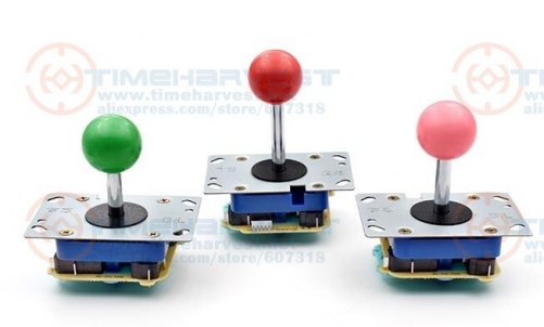 4 pcs EPC Joystick Long shaft electronic circuit PCB joystick with Microswitches arcade parts for coin operated game machine