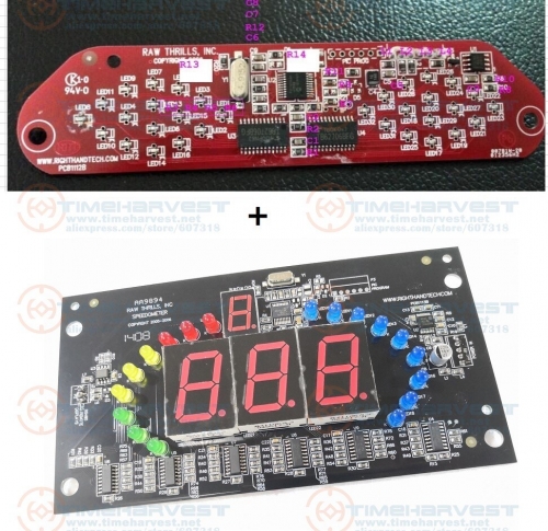 1 set I/O board for Super bikes 2 Racing Game mchine parts Coin Operator Arcade Racing Game Amusement Machine