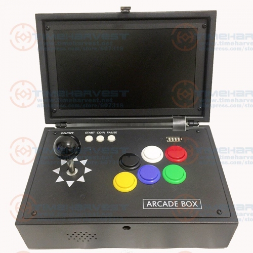 Pandora box Portable Aracde Console 10 inch LCD Monitor Screen Video Game Console 10000 in 1 Portable Mini Arcade Game Machine