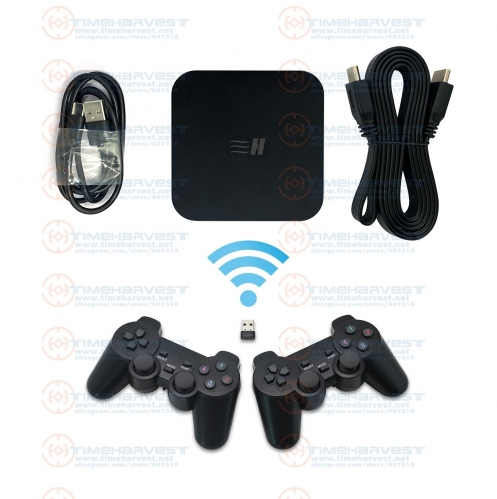Pand-ora Box DX 3000 in 1 Wired Gamepad Set / Wireless Gamepad Set 2 Players Joypad kit Save game progress High score record 3D Games