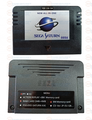 Original NEW-ALL-IN-1 SEGA SATURN SD Card Pseudo KAI Games Video version with Direct Reading 4M Accelerator Function 8MB Memory