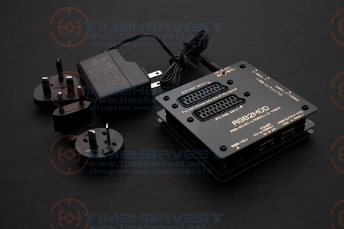 RGB2MOD Coverter JAP / EUR SCART RGB TO RGBS / RGBHV / DB15VGA / YPBPR 15K Coverting Board Good Quality Video Converter for CRT