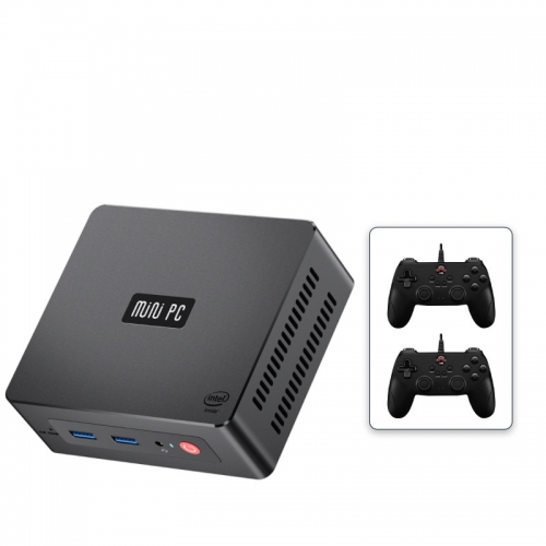 Super Console PC-Lite Game Box with 63000+ For SS/PS1/PSP/DC/N64/MAME Games J4125 WIN 10 + Batocera 30 System 8G DDR4 SSD 128G
