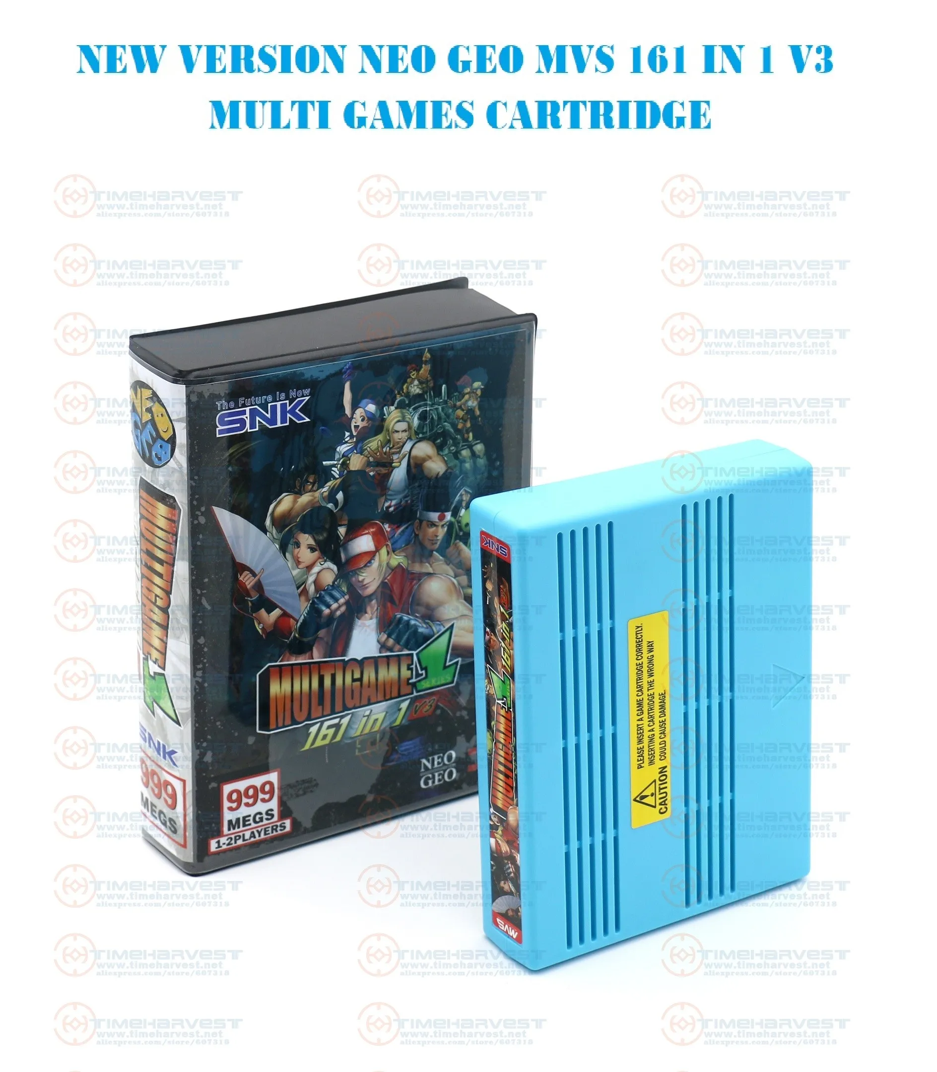 New version MVS 161 in 1 V3 Multi games cartridge NEO GEO 161 card Version 3 for CBOX JAMMA motherboard Original SNK NEOGEO MVS