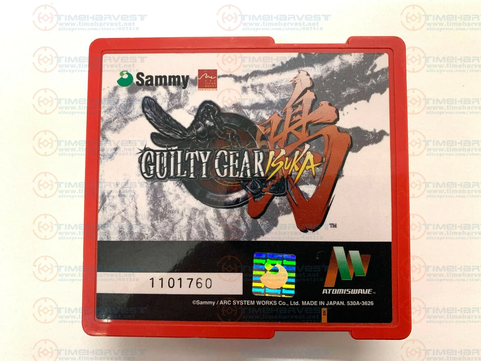 Sammy atomiswave reproduction used Game Guilty Gear cartridge Game card for Atomiswave JAMMA motherboard