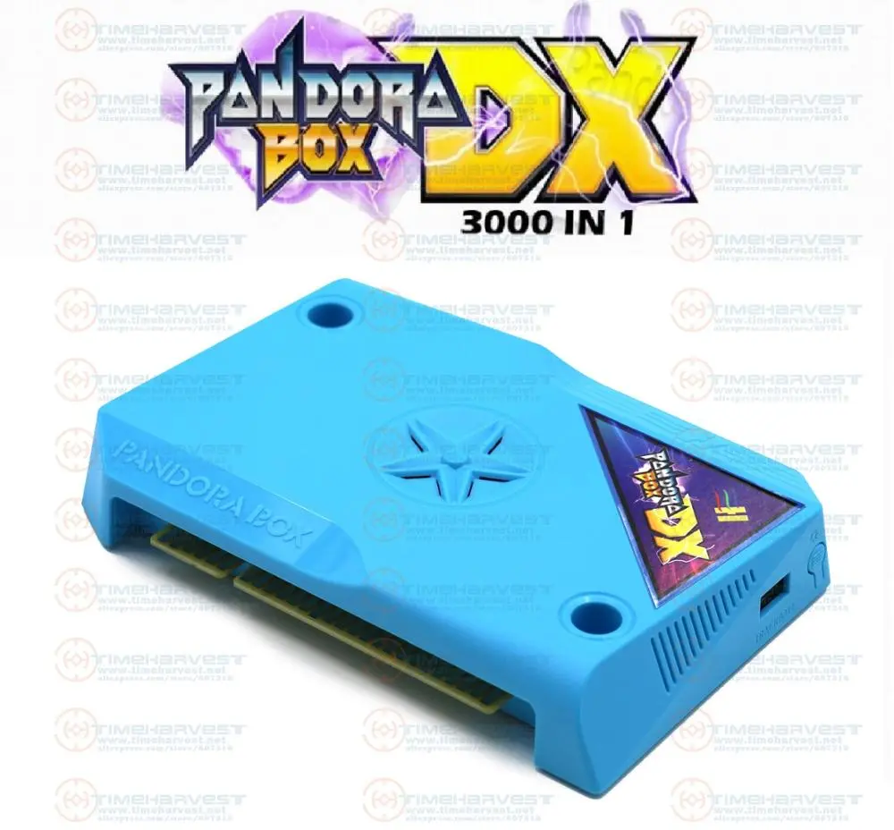 Free shipping Pandora Box DX JAMMA version 3000 in 1 with 3D &amp; 3P 4P games Can save game progress High score function TEKKEN SF