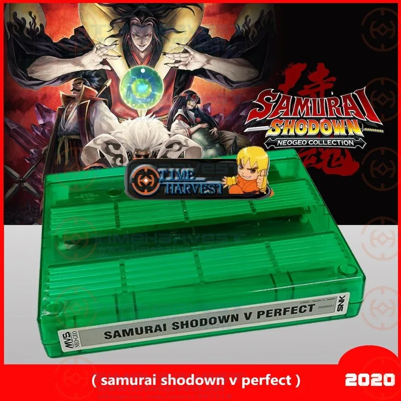 2020 New products Samurai shodown v perfect cartridge for CBOX &amp; SNK JAMMA motherboard work with no modified original NEOGEO MVS