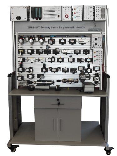 Equipamento de ensino de treinador pneumático proporcional equipamento de treinamento em mecatrônica