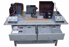 Équipement de formateur de climatiseur et de réfrigérateur enseignement matériel de formation en mécatronique