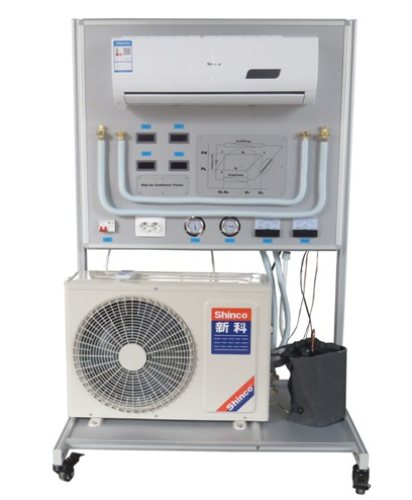Modèle de formation pratique de l'équipement didactique de la technologie de climatiseur 2-way Inverter Équipement de formateur de compresseur