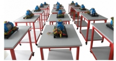 可動キャビネット学校教育機器電気実験装置