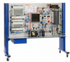 Experimental Heat Pumping and Accumulation Simulator didactic equipment Refrigeration Trainer Equipment