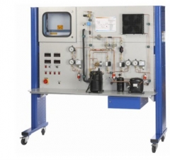 EFFICIENCY OF COMPRESSOR DEMONSTRATION UNIT teaching equipment Refrigeration Trainer Equipment 