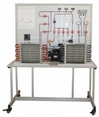 Unidad dividida Sistema de calefacción de refrigeración Estación de entrenamiento de simulación equipo educativo Equipo de condensador