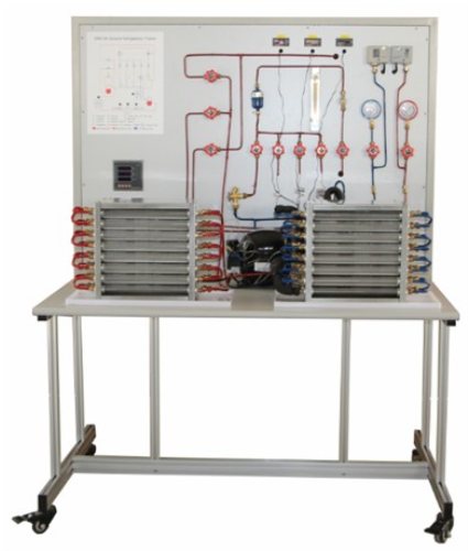 Split Unité Système De Chauffage De Refroidissement Station Formation Simulation Équipement éducatif Condenseur Équipement