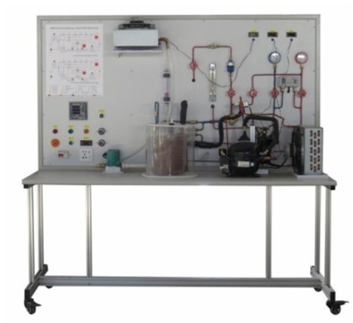 SYSTÈME DE RÉFRIGRATION DE RÉFRIGRATION DE VAPOR UNITÉ éducative Équipement d'entraînement de climatiseur