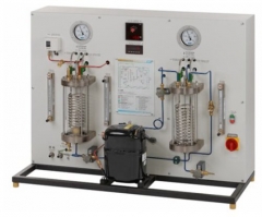 VAPOR COMPRESSION REFRIGERATION CYCLE didactic equipment Air Conditioner Trainer Equipment