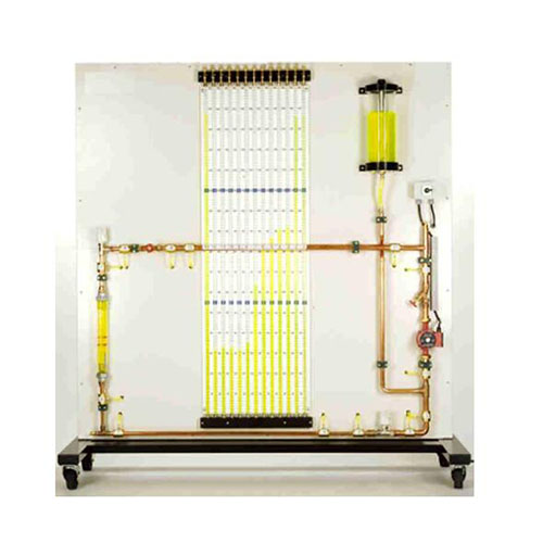 Accesorios de redes de tuberías equipo de laboratorio educacional fluidos equipo de entrenamiento de ingeniería