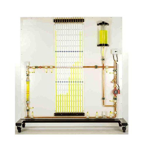 Redes de tubos acessório equipamento de laboratório educacional equipamentos de treinamento de engenharia de fluidos