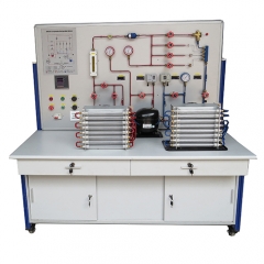 Bancada de simulação de falhas no equipamento de laboratório do sistema de refrigeração Equipamento de laboratório do condicionador de ar