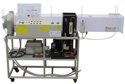 Conduit ouvert air conditionné formateur équipement d'enseignement équipement de formation de réfrigération