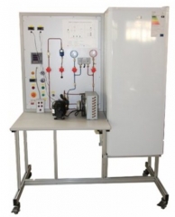 Domestic Freezer Model vocational training equipment Compressor Trainer Equipment