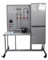 Geladeira dupla porta modelo doméstico equipamento didático Condicionador de Ar Equipamento Instrutor