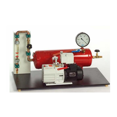 Rotary Vane Vacuum Pump educational lab equipment Fluids Engineering Training Equipment