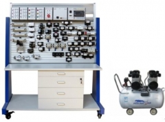 Équipement de formateur en mécatronique équipement de laboratoire de formation pour les circuits pneumatiques proportionnels équipement de laboratoire